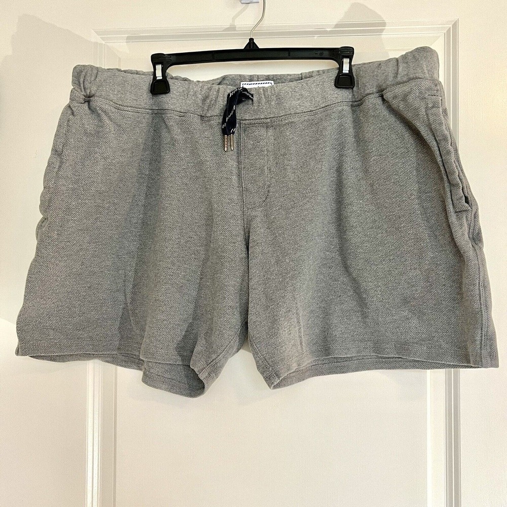 Southern Tide Mens Lounge Shorts Size XL Backrush Marshmallow Lt Grey DrawString